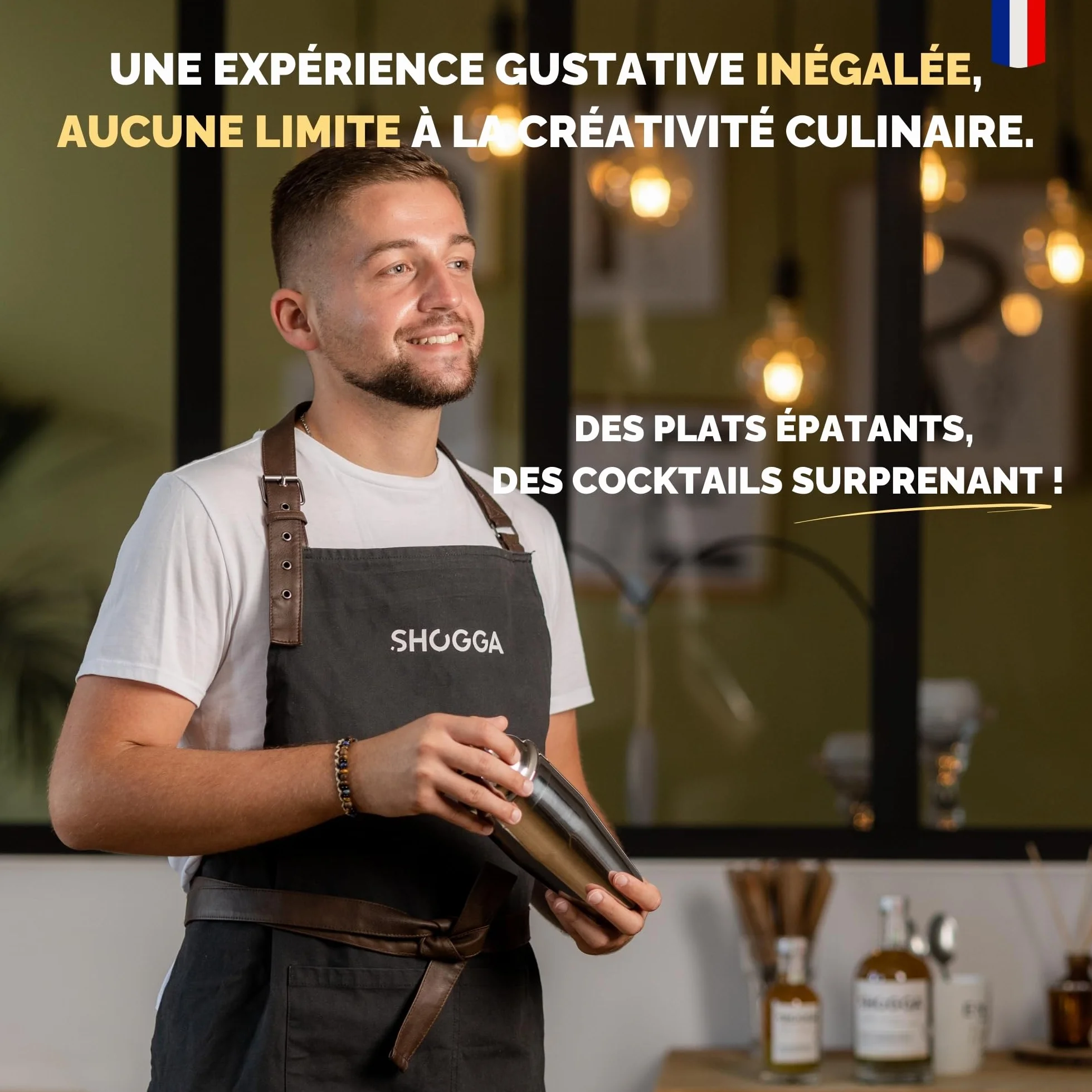 SHOGGA Concentrado de Jengibre Ecológico 200 ml Bebida Premium sin Alcohol 12 Superalimentos