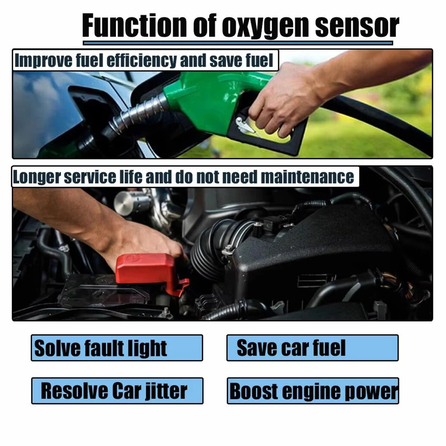 Sonda Lambda para Mazda 6 2.5L 2007 2008 2009 2010 2011 2012 Sensor Oxígeno Ascendente L509-18-8G1B L509-18-8G1 L509188G1B L509-18-8G1A L593188G1 Sensor Oxígeno