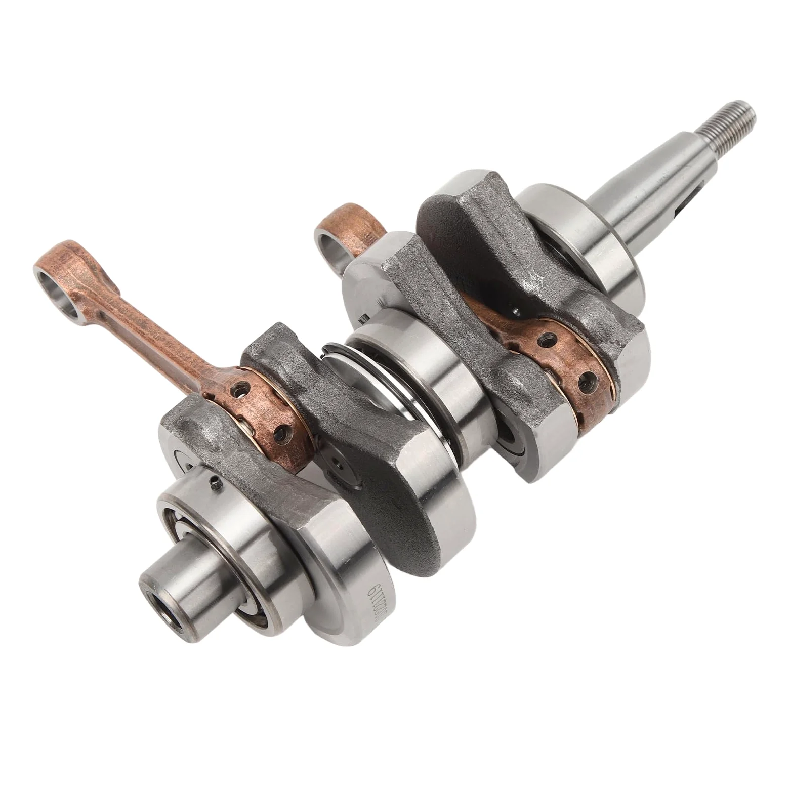 Cigüeñal Asamblea prueba precisión motor cigüeñal para fuera de borda 2 tiempos 9.9 15 motor aleación metal reemplazo directo