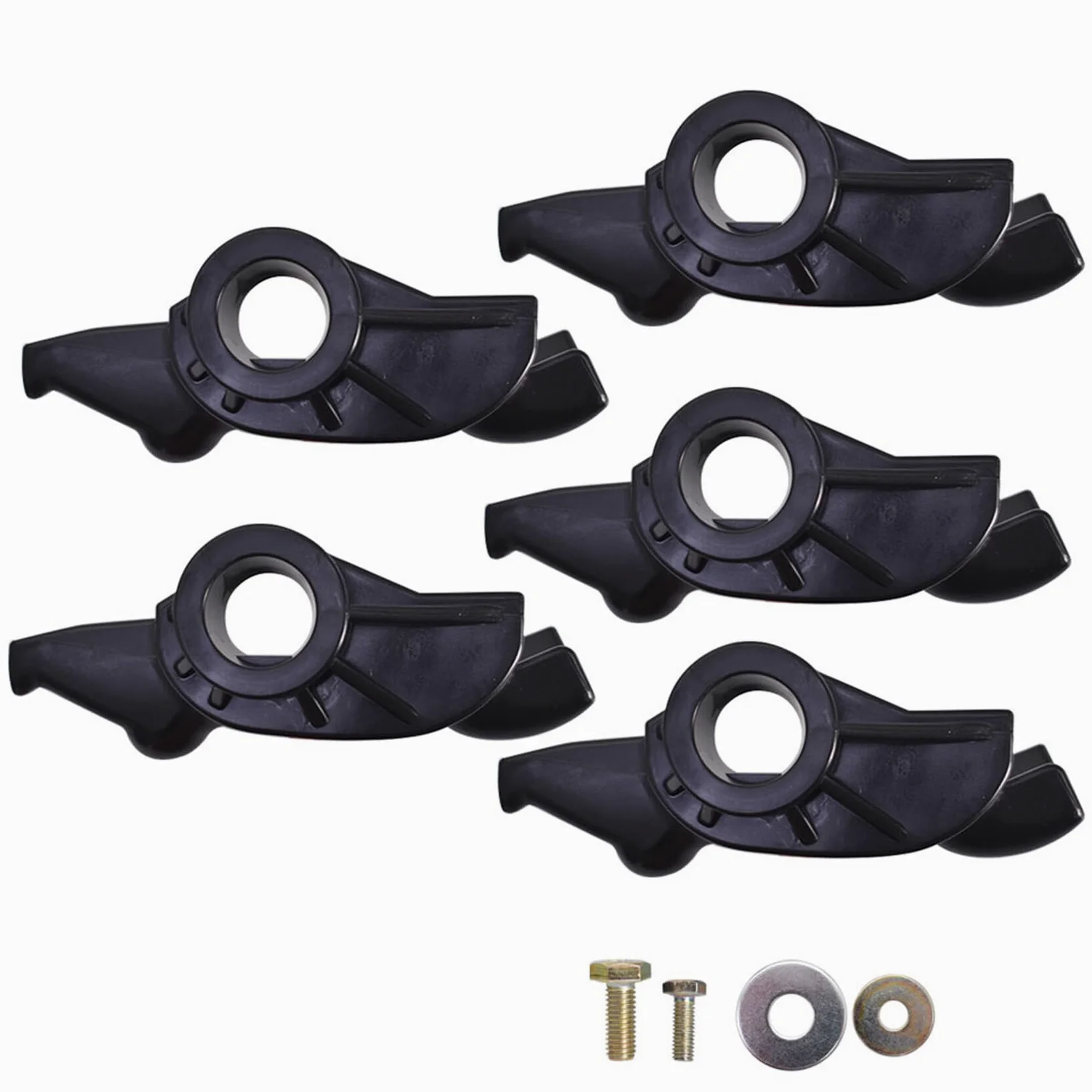 8182960 183061 - Juego de 5 cambiadores de neumáticos con cabeza de pato, herramienta de instalación y extracción de cabezal de repuesto para abrigos modelos 50 60 70 nailon plástico