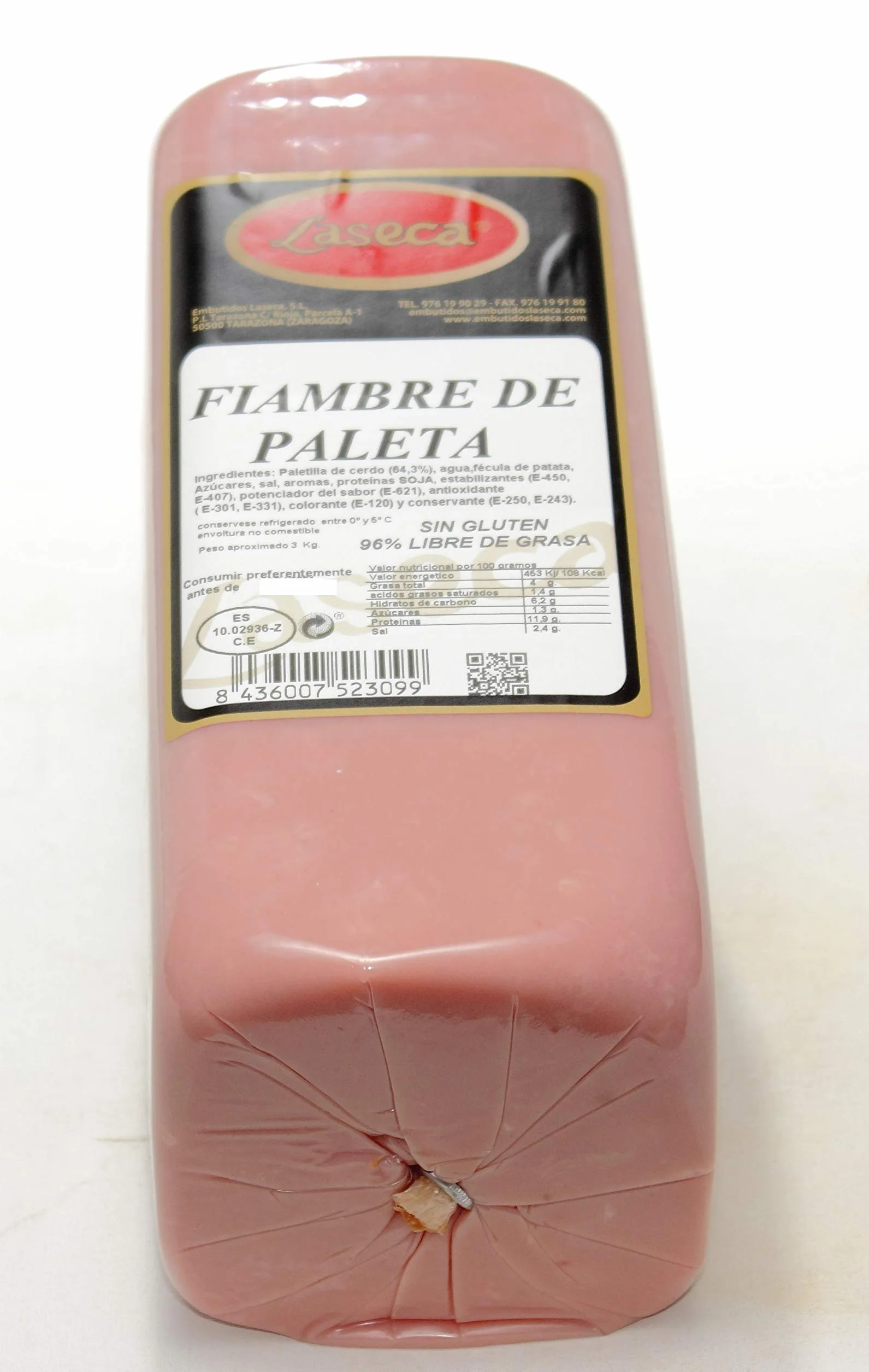 Fiambre Paleta cocida