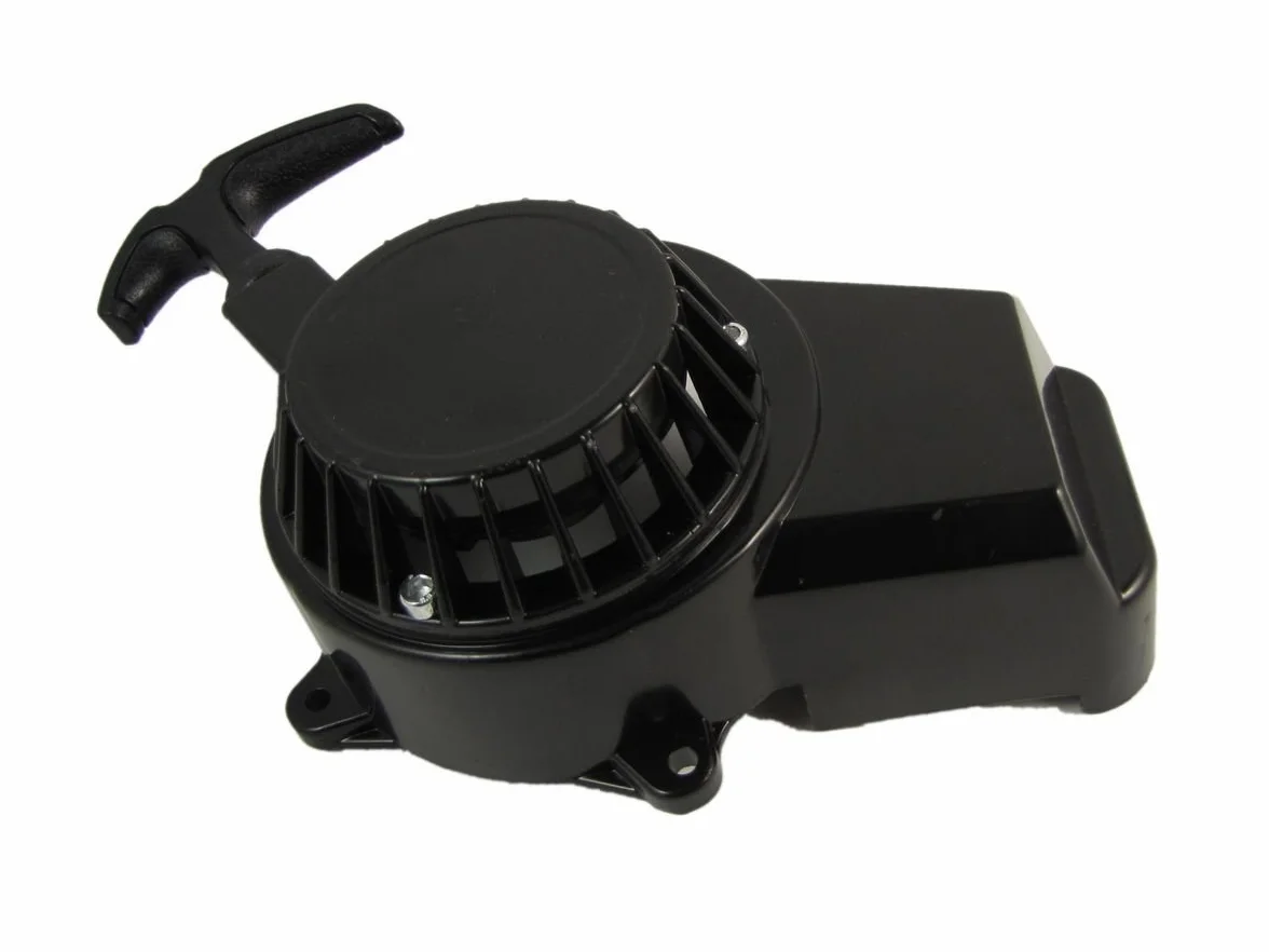 Tirador de arranque, 47 cc 49 cc, Mini ATV de aluminio, para dirtbike o Scooter, color Negro