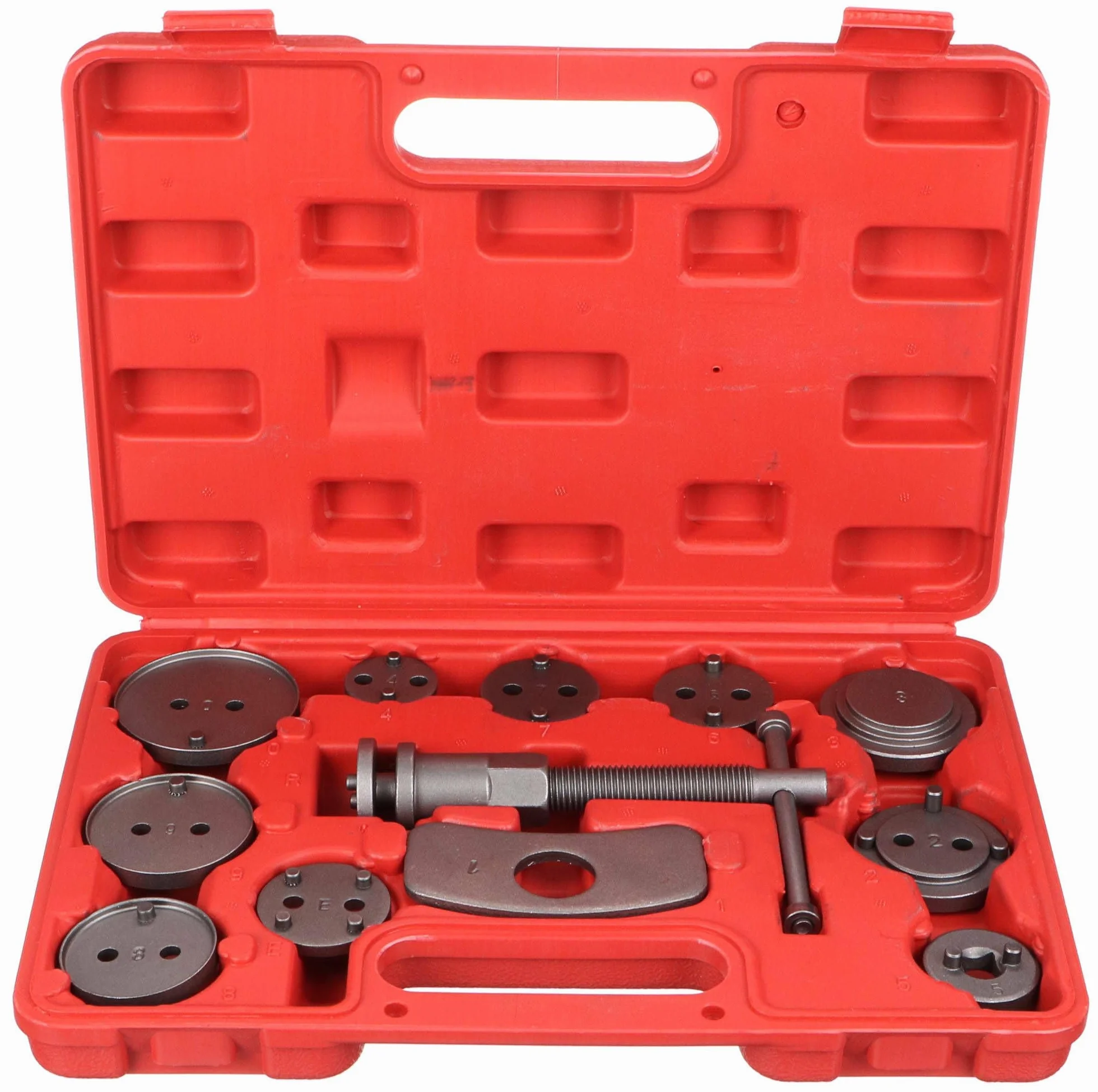 Mechanic Brake Set 12 | Juego de reposicionador de pistones de Freno 12 pzs | Reposicionar el pistón de Freno al Cambiar los Discos | Las Zapatas o Las Pastillas de Freno