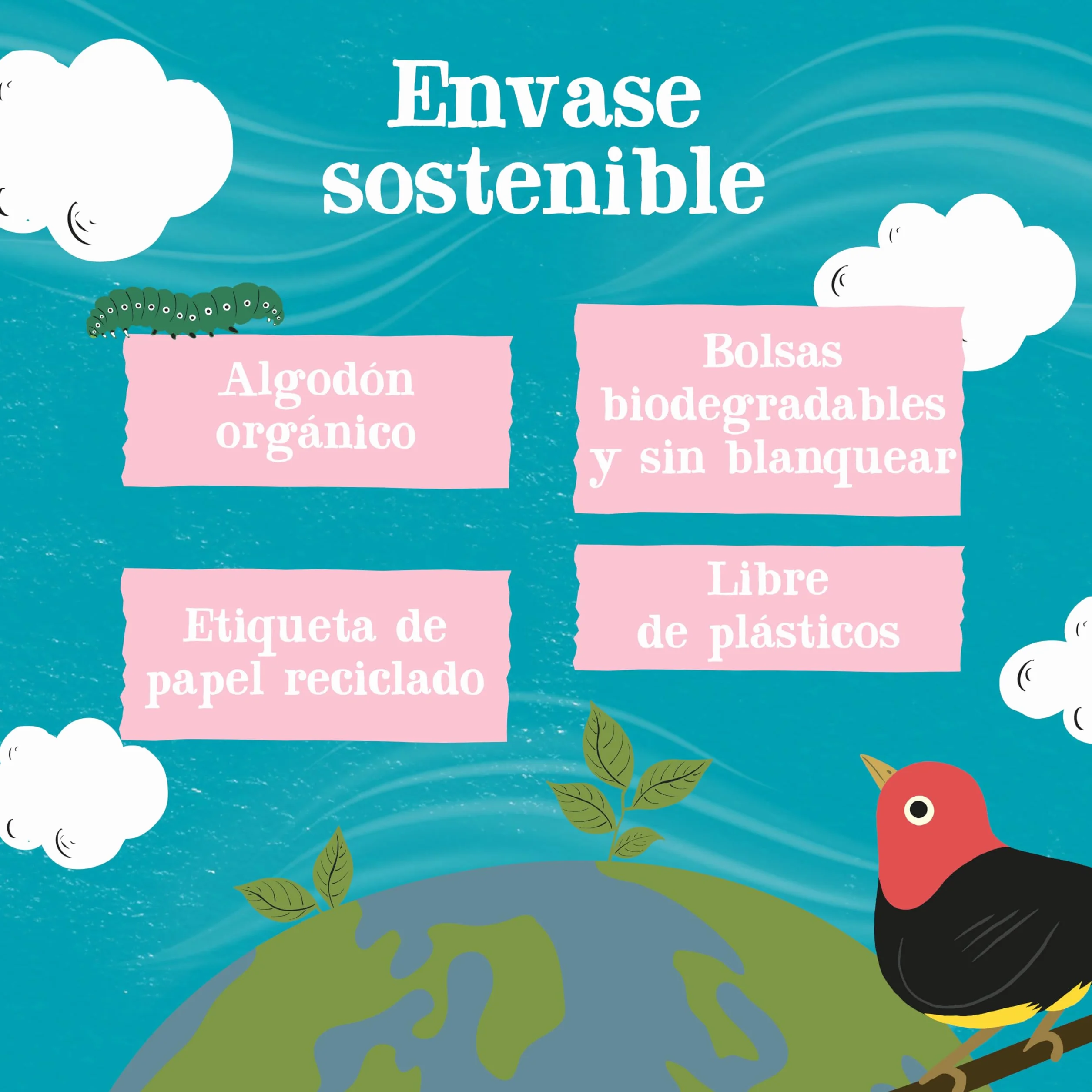 CUPPER Bolsitas de Infusiones Ecológicas Fresa y Vainilla 50 uds Sin Azúcares Añadidos Vegano