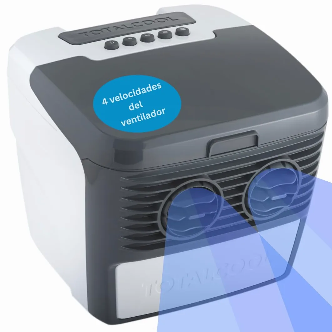 TOTALCOOL 3000 Refrigerador de Aire Evaporativo Portátil 12V 24V AC