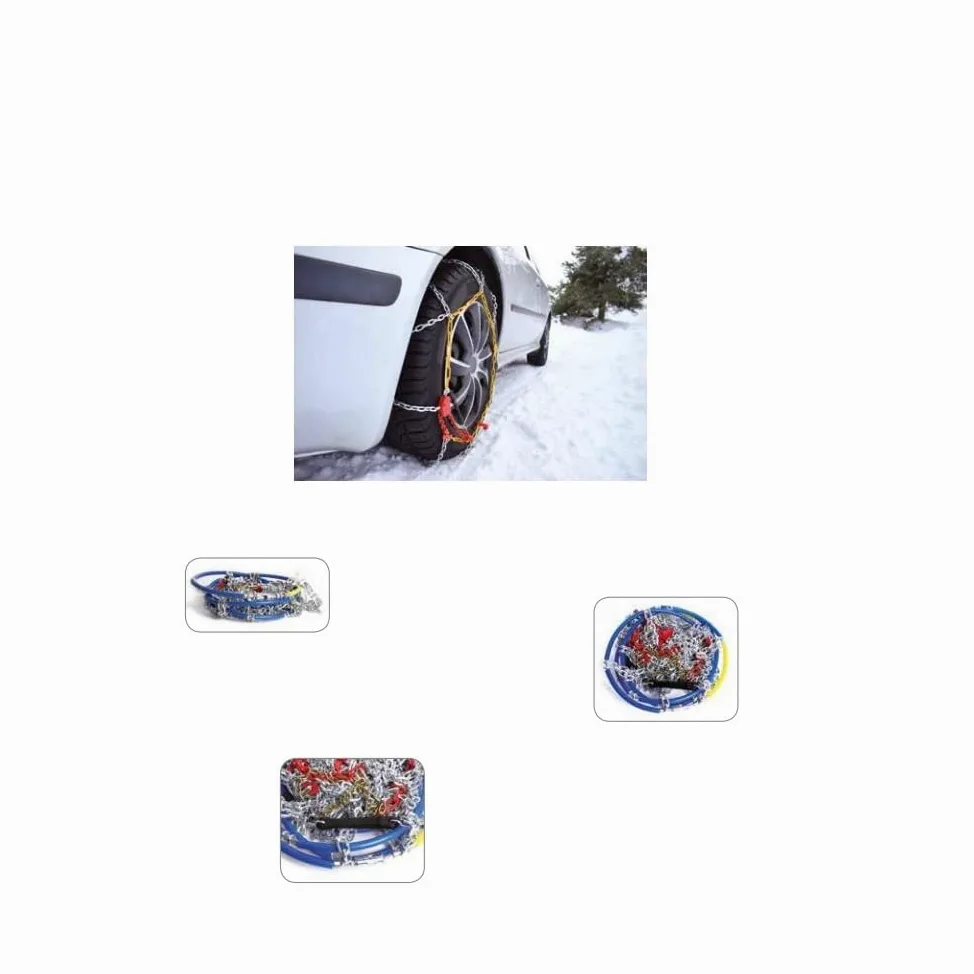 Cadenas para Nieve Y Hielo Cadena para Nieve DE Coche para Ruedas con TAMAÑO DE NEUMÁTICOS 275/60-15 (99968007) 1 PAR DE Cadenas DE Enlaces Rombos DE 16 MM = 2 Piezas HOMOLOGADAS