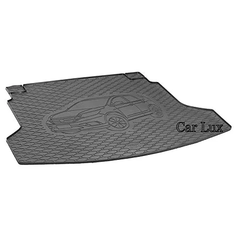 Car Lux DUO06044 - Alfombra Protector Cubre Maletero y Alfombrillas de Goma a Medida para Honda CR-V CRV Desde 2012-