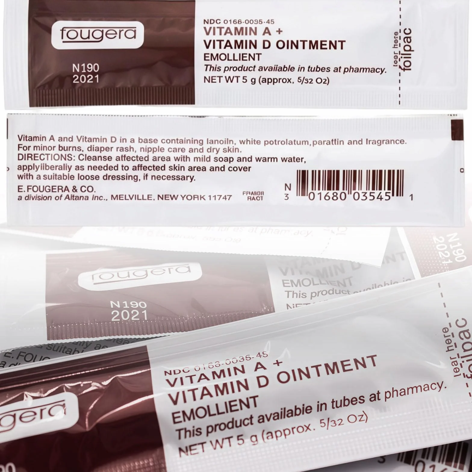 Crema Cura Tatuaggio Aftercare Hidratante con Vitamina A y D 100PCS