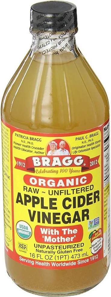 Bragg orgánico Apple sidra vinagre 16 oz
