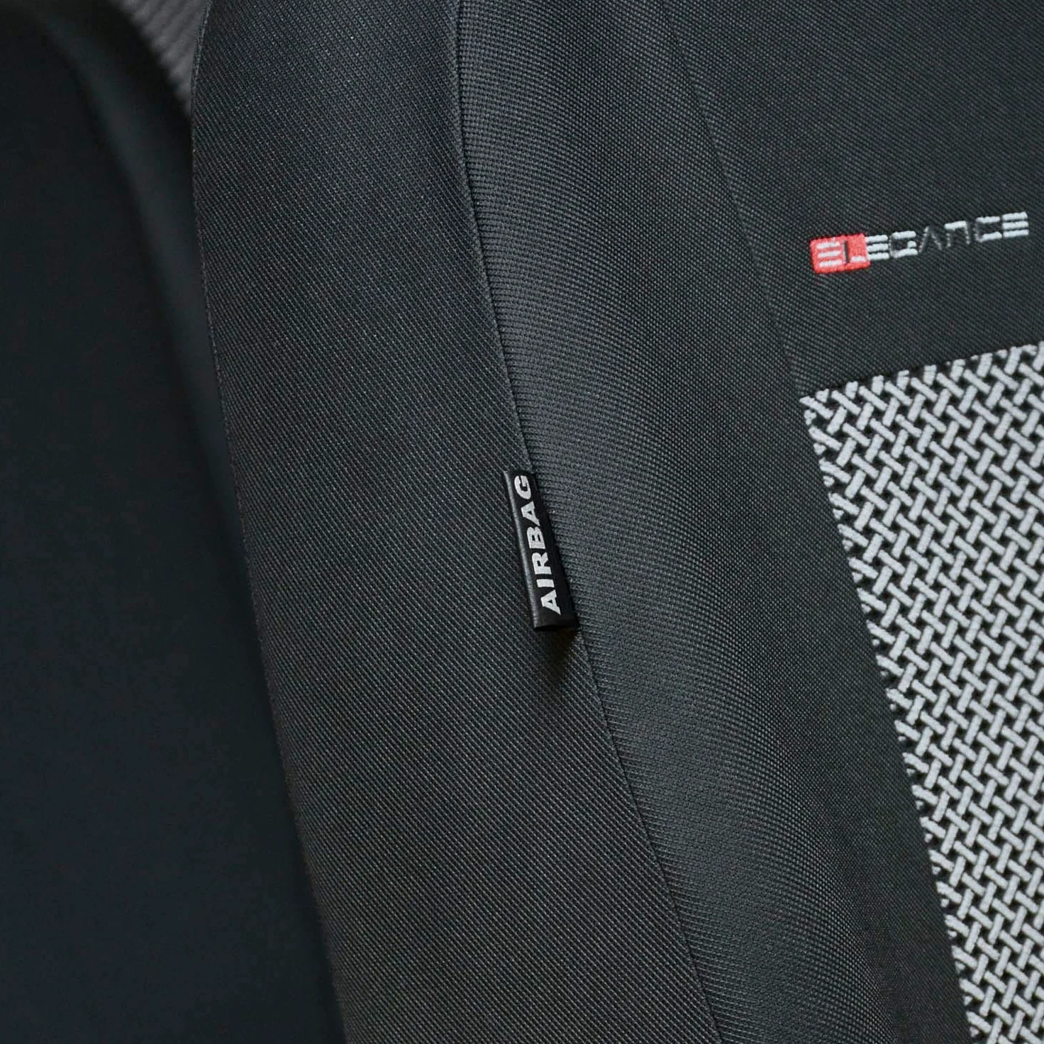 Fundas de Asiento de automóvil a Medida Fundas de Asiento de automóvil Gris de 5 Asientos Juego Completo