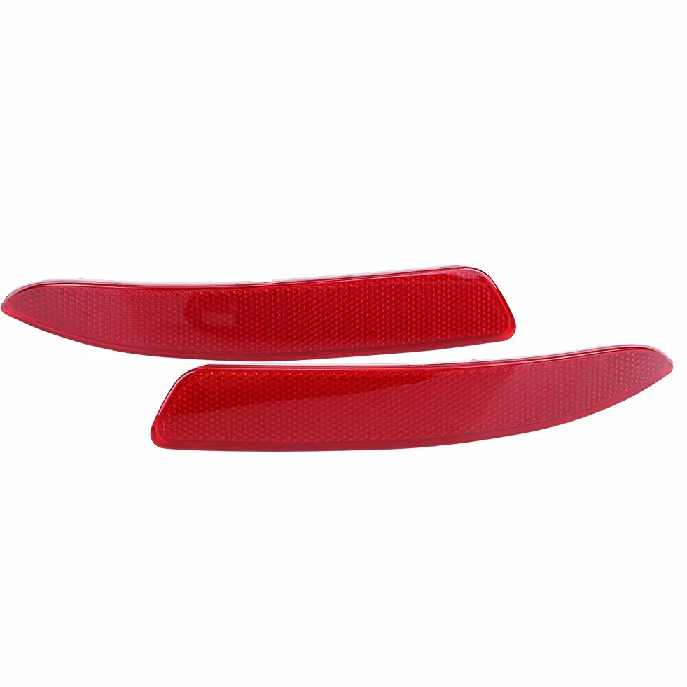 Reflector de parachoques trasero apto para E70 X5 2007-2013 OEM 63217158949 63217158950 catadioptrico coche izquierdo catadioptrico derecho 6j 2007 x5 rear reflector light ref
