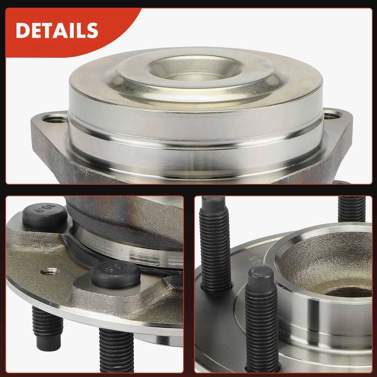 Frankberg Cojinete de rueda Eje trasero Rueda con brida diámetro 145,5 con Anillo magnético ABS Compatible con Insignia B Sports Tourer Z18 Insignia B Grand Sport Z18 13526967