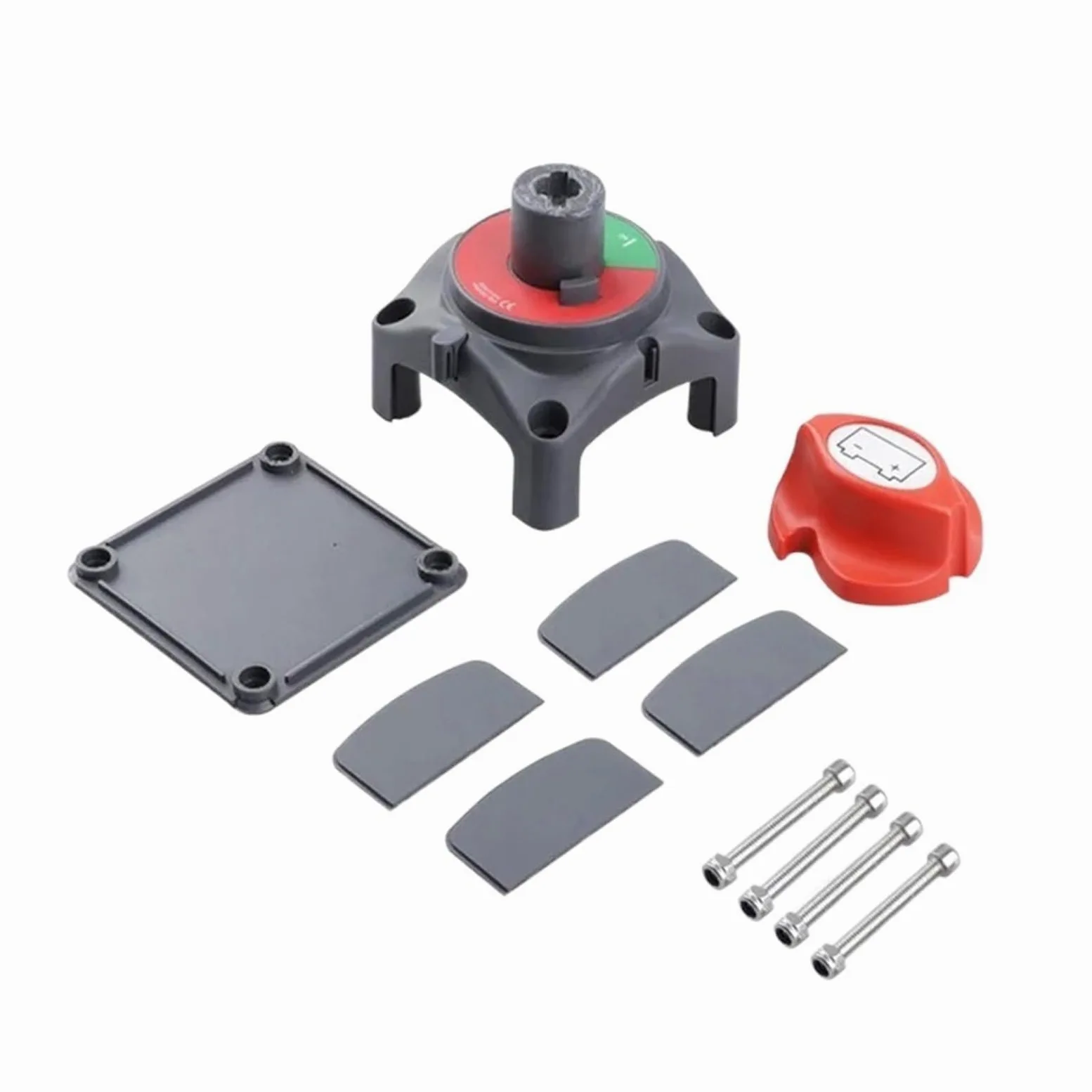 12V-60V 100A-300A Interruptor selector de batería Dual for automóvil Desconectar vehículo Marino RV 1-2-Pun