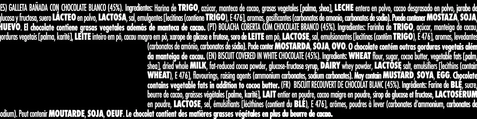 Artiach Filipinos Chocolate Blanco 93+35g