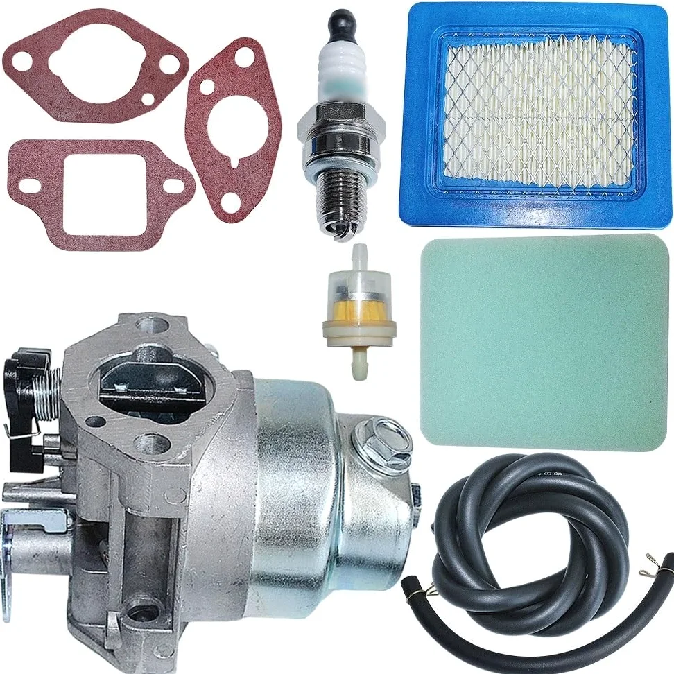 Junta De Carburador para GCV135 para GCV160, Filtro De Combustible Y Aire, Tubo Flexible, Bujía, Motor De Cortacésped Carburador