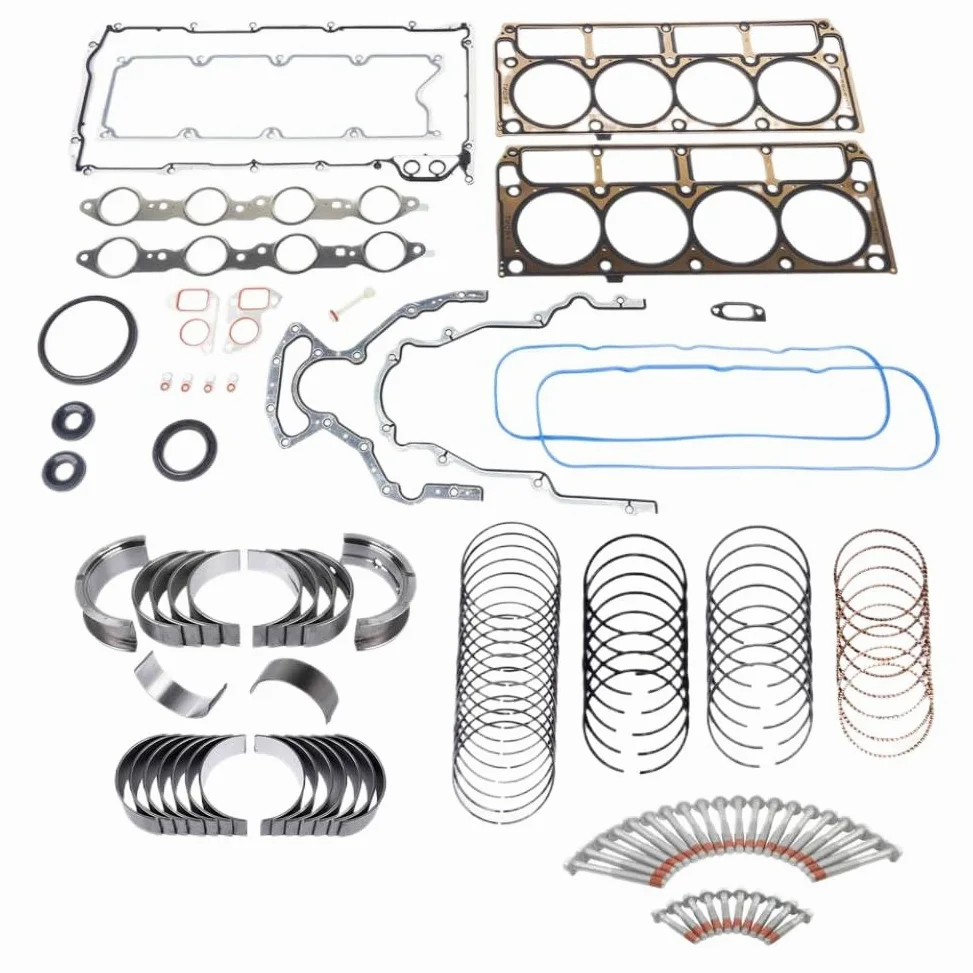 Kit de reconstrucción de motor con perno de junta compatible con Silverado Suburban Sierra Gen III