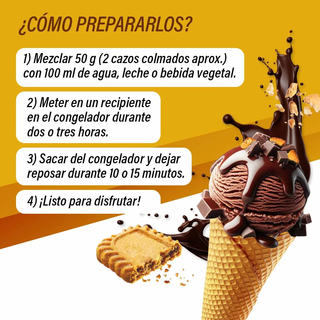 iO.GENIX PROTEIN GELATO Helado Proteico 300g Lacprodan® Alto en Proteínas Chocolate Amazónico