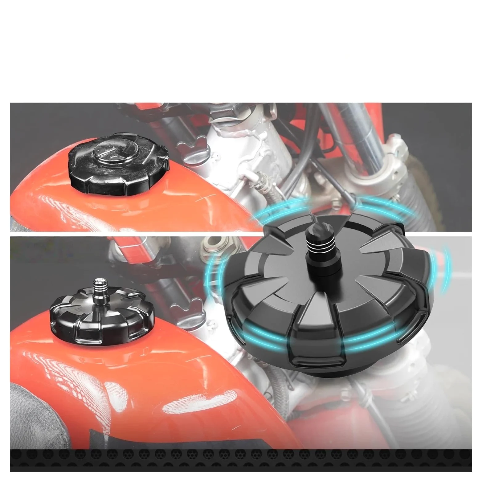 Cubierta Combustible Se Adapta Para XR650L XR 650L 1993-2025, Tapa De Tanque Combustible Gasolina Para Motocicleta, Accesorios Protección Deckel