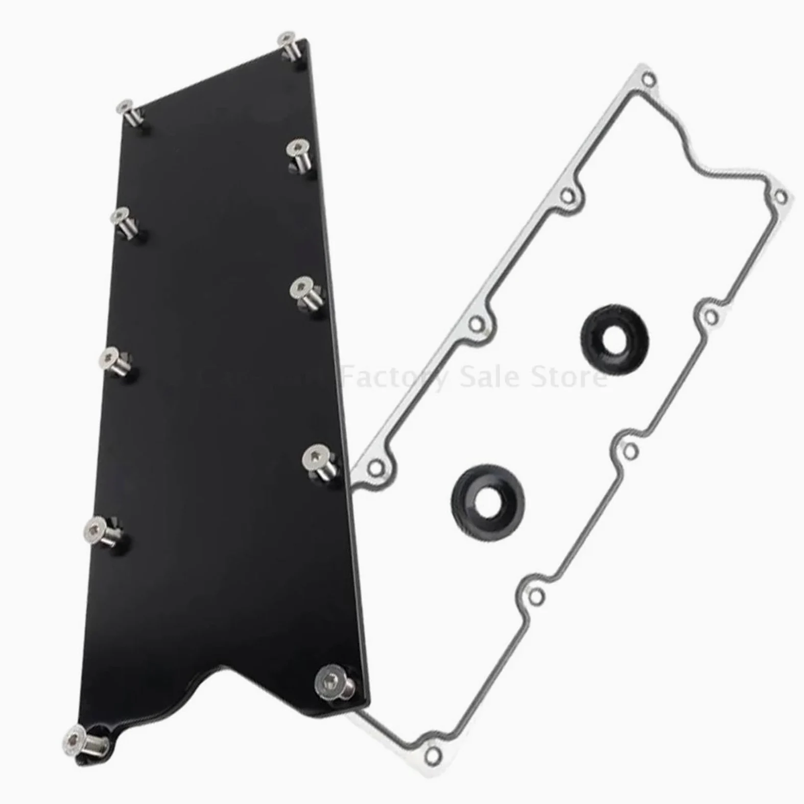 1 Juego Para LSX LS1 LM7 LR4 LQ4 LS6 L59 LQ9 LM4 L33 Todos Los Bloques De Motor Gen III Junta Protectora Del Colector Admisión Sello(Plata)
