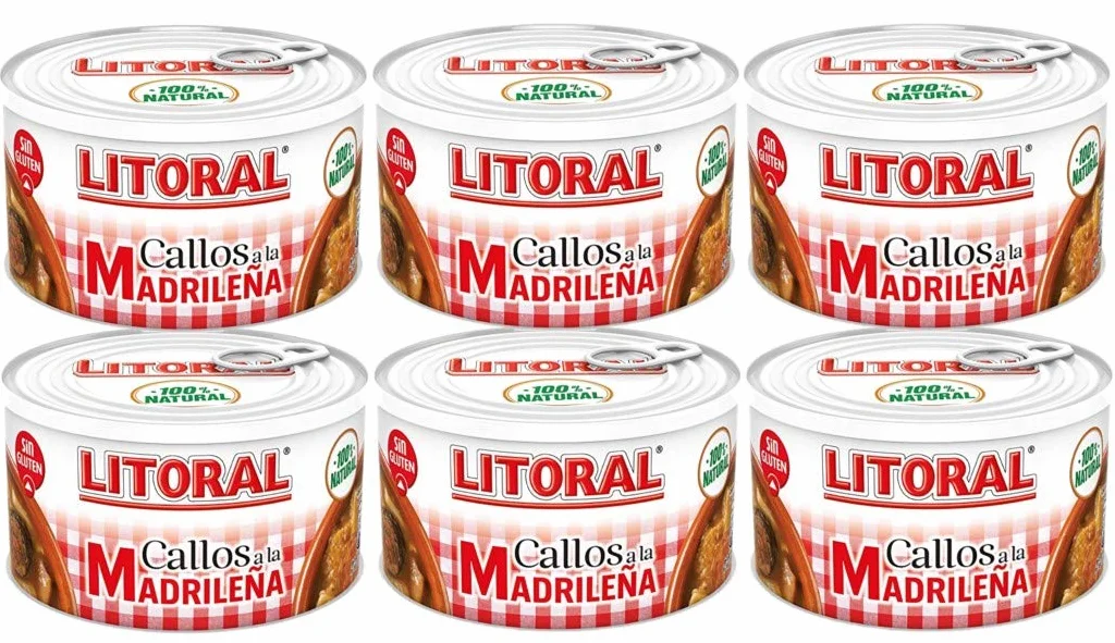 Callos Madrileña Litoral 380 g Pack de 6 latas