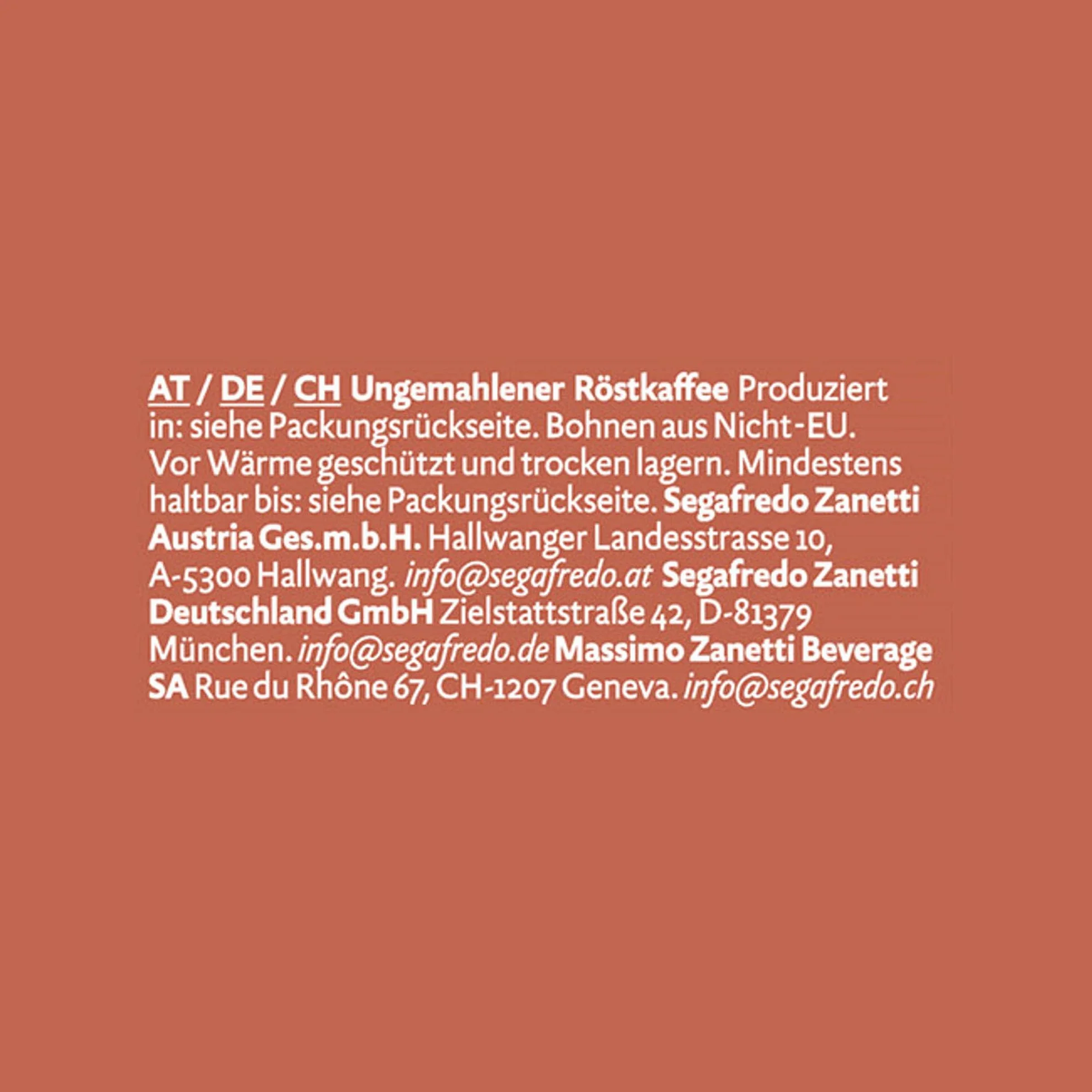 Segafredo Selezione Crema koffiebonen 1 kilo