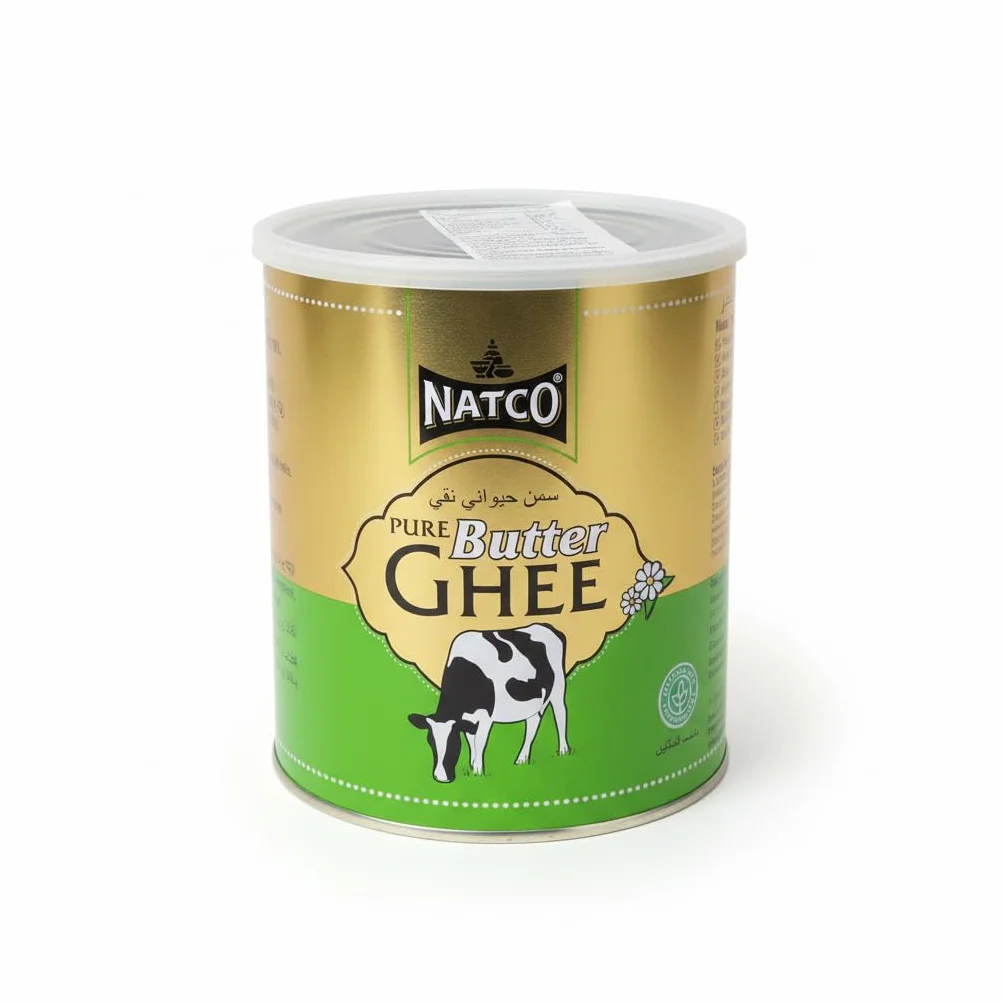 Natco Pure Butter Ghee Mantequilla Clarificada 2kg 100% Natural Sin Aditivos