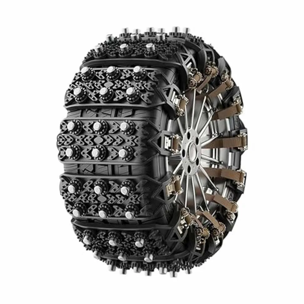 Cadenas Coche Nieve para Smart #1 2023-pr, Austables Antideslizante Cadenas, Instalación Rápida, para Carreteras con Hielo y Nieve, Cadenas Nieve,B-6PCS