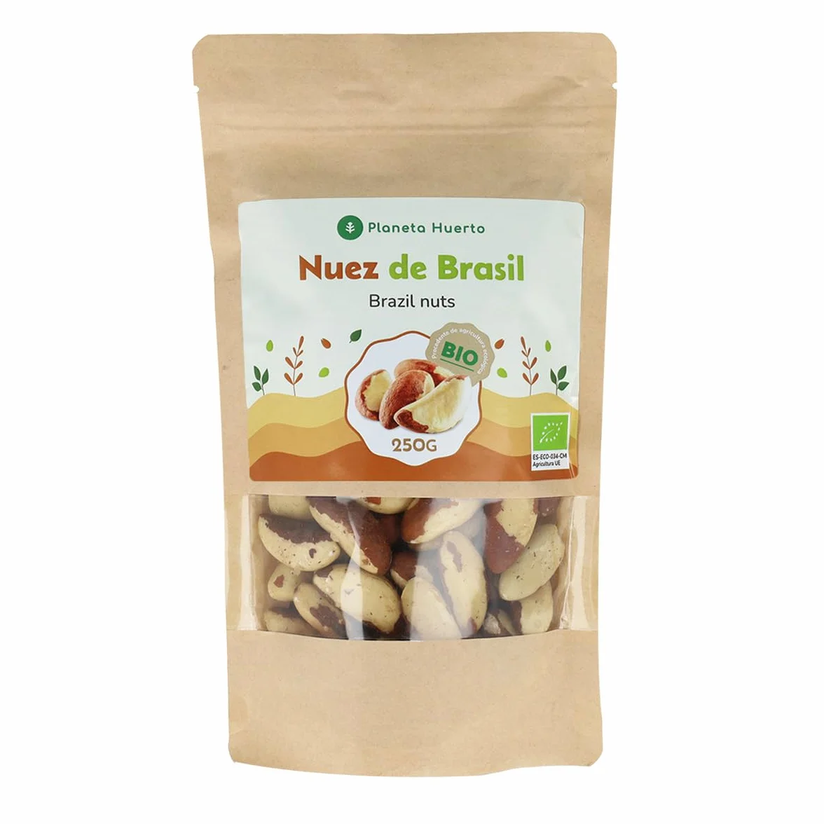 Nuez de Brasil ECO 250 g Semillas Ecológicas Ricas en Proteínas Vegetales