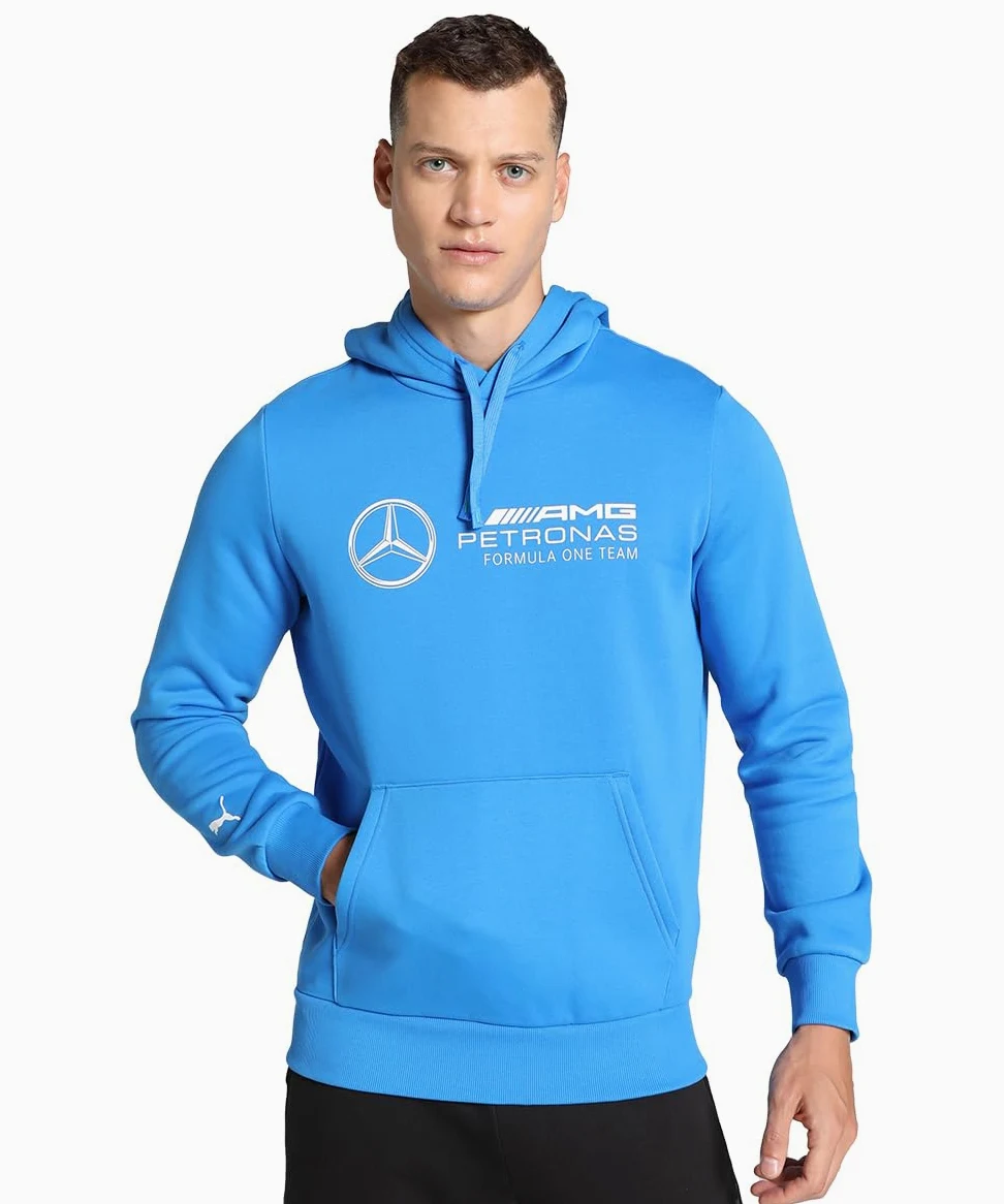 PUMA Sudadera de automovilismo Mercedes-AMG Petronas Hombre M Ultra Blue