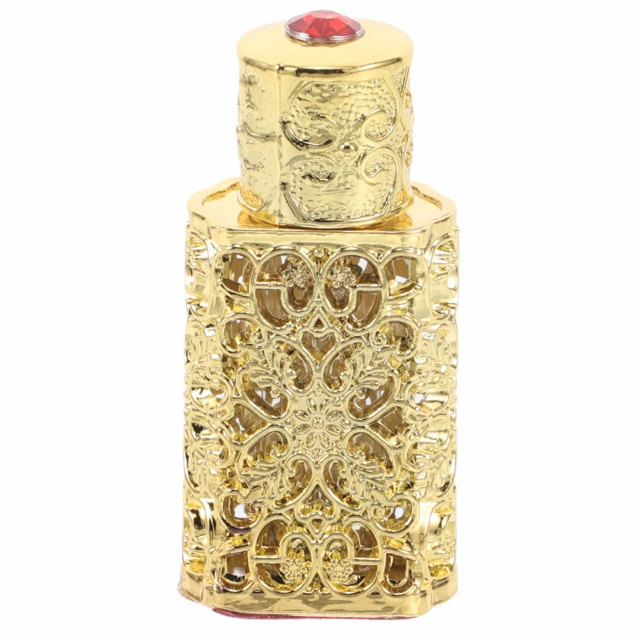Botella de perfume vintage para esencia, diseño aceite esencial, compacta viajes soporte