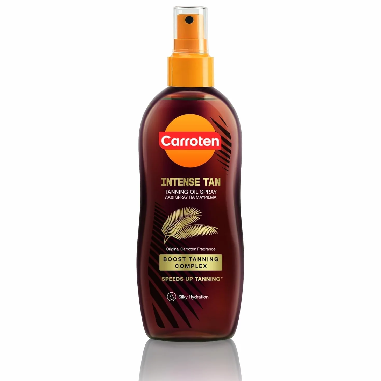 Carroten Aceite Bronceador Intensivo 150 ml Acelerador Bronceado Aceites Zanahoria Coco Potenciador Bronceado Rápido Intenso Vitaminas A E sin SPF