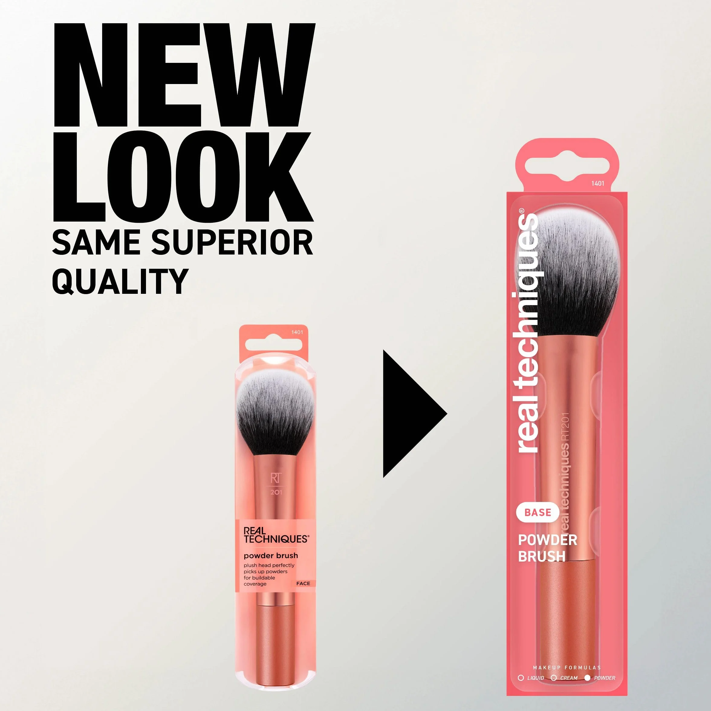 Real Techniques Ultra Plush Face Brush large soft fluffy makeup brush powder bronzer blush synthetic bristles