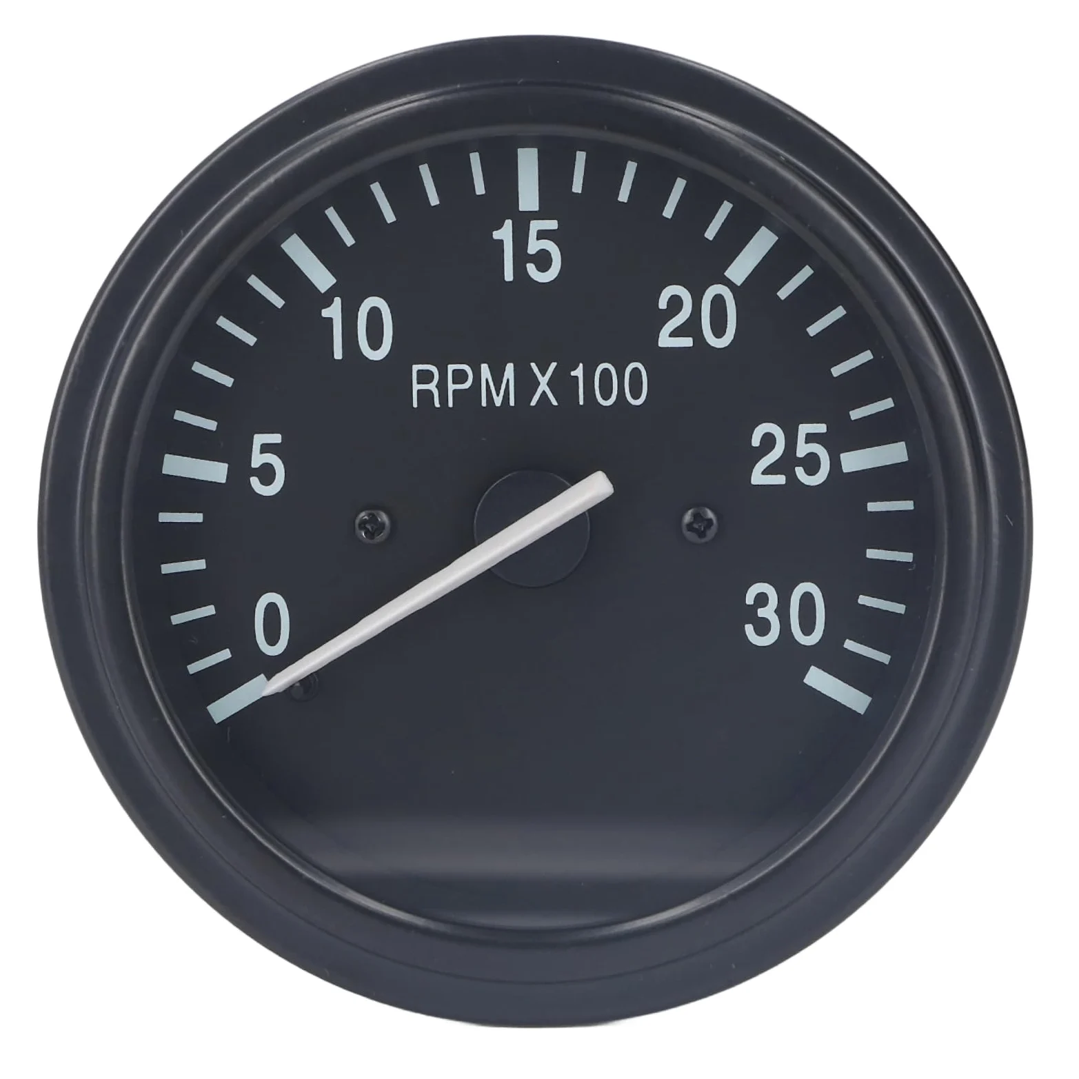 3031734 Medidor de Tacómetro del Motor, Medidor de Tacómetro Azul Universal para Automóvil Luz Negra entre Cambios 0-3000 RPM Indicador de Presión de Aceite para Generador DC10-32V