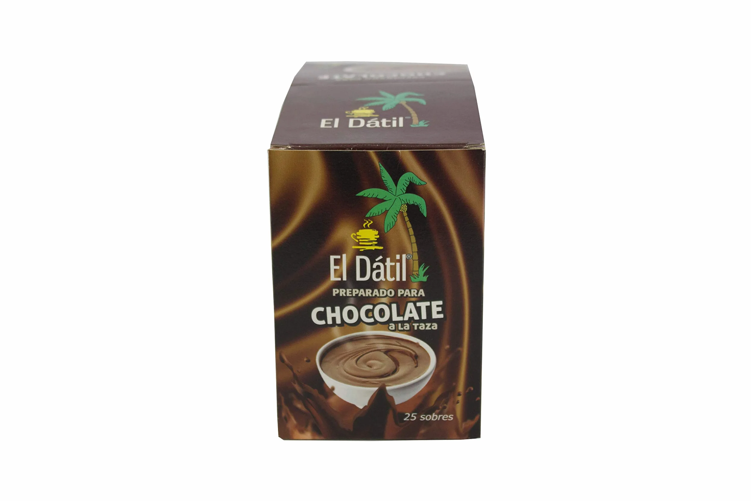 Chocolate a la taza El Dátil sin Glúten estuche 25 sobres 30g
