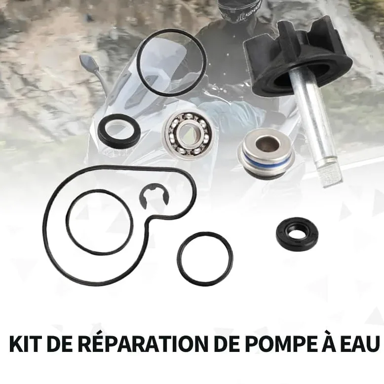 Conjunto de bomba agua para motocicleta Ajuste para Suzuki AN Burgman 250 400 AN400 Epicuro 125 150 UH Burgman 125 150 200 1998-2006 Kit de reparación de bomba de agua