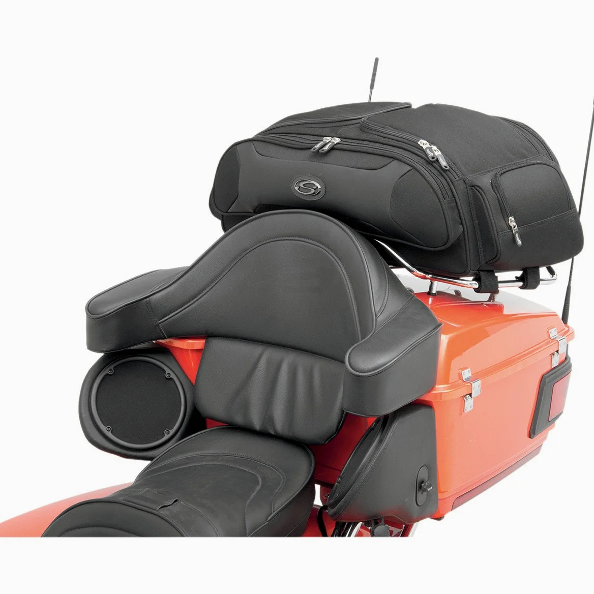 Saddlemen 3515-0140 Bolsa Deportiva para Maletero y Rack, Color Negro, 15.7 Pulgadas de Ancho x 14 de Alto x 9.5 de Profundidad