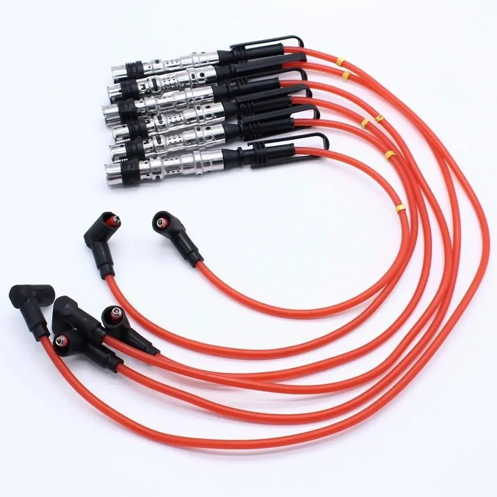 cables bujías coche Para VW Para Golf III Para Corrado VR6 2.8 2.9 | 021905409AD Cables De Bujías