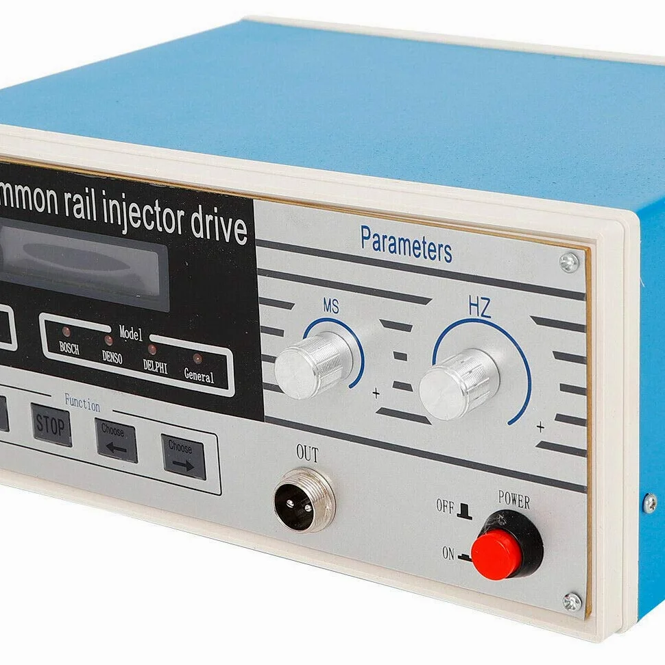 CR-C probador de inyector de barandilla común multifunción reparación inyector de combustible LCD pantalla diesel Common Rail inyector Tester