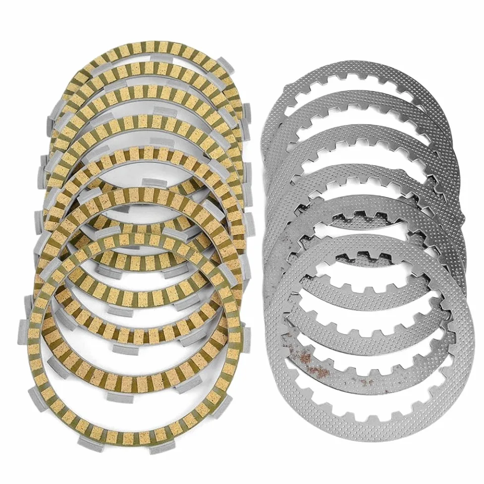 Disco de Fricción de Embrague 3XP-16321-00 Compatible Con Yamaha DT125R | Se ajusta a DT125E, DT125, DT125RE, DT200R, DT200WR, TDR125, TZR125, WR200R, SDR200
