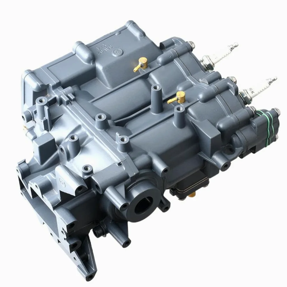Conjunto de cárter 6B4-15100 6B4-15100-00-1S 6B4-15100-00 Compatible con Motor fueraborda 2T 9.9HP 15HP 15D 9.9D Series