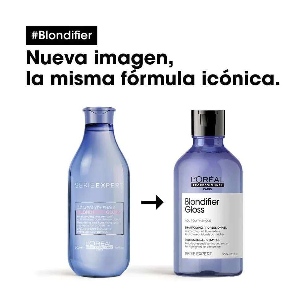 L'Oréal Professionnel Blondifier Gloss Champú Reparador e Iluminador 300ml