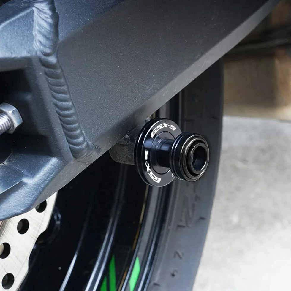 Soporte de montaje Bobbins de 8 mm para GSXS 750 950 1000 1000GT GSX-S GSXS750 GSXS950 GSXS1000 GSXS1000GT Accesorios de Motocicleta Basculante Soporte de Bobinas Protector de oscilación