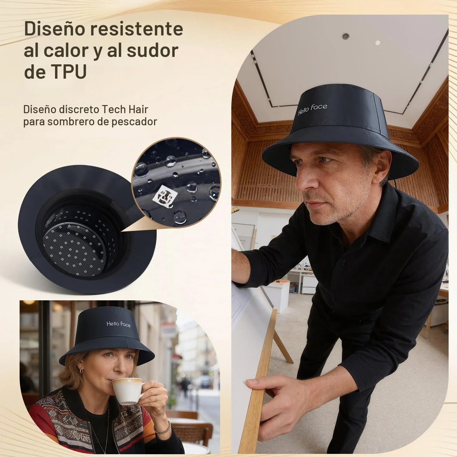 Gorro LED crecimiento cabello luz roja 660 nm infrarroja 850 nm cobertura total cuero cabelludo 62 cm