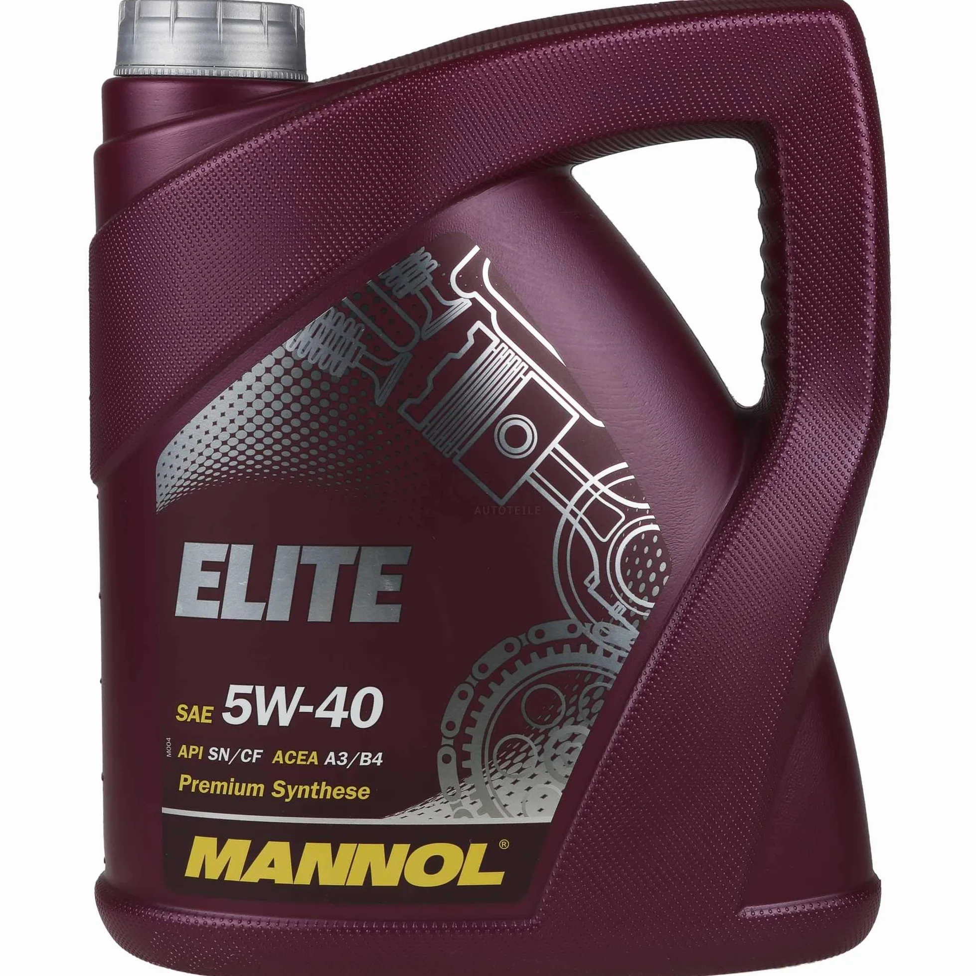 Mannol Elite 5W-40 API SN/CF MANN-FILTER - Filtro de aceite para motor
