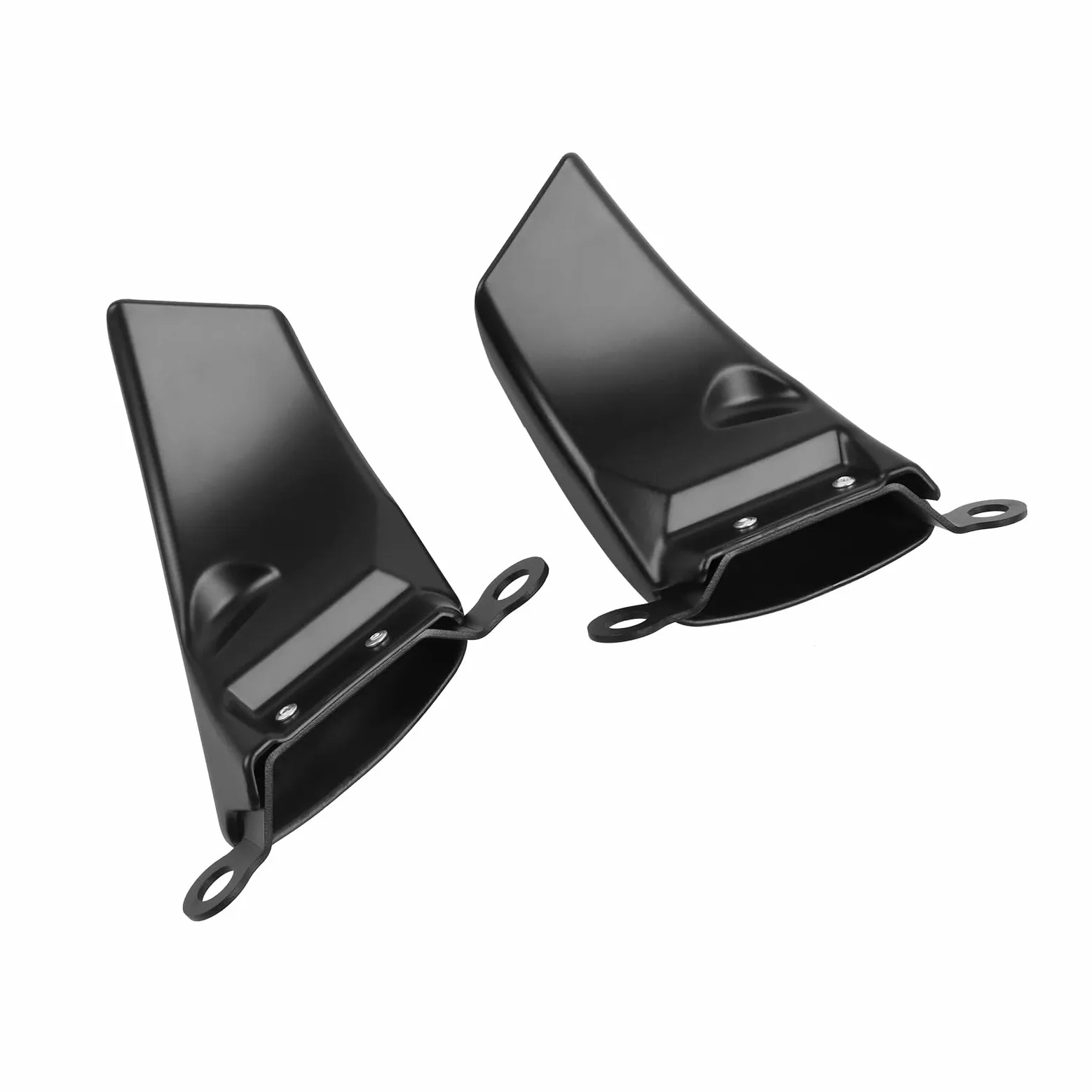 Conductos de refrigeración de Aire de Pinza Conducto de Aire para radiador de Motocicleta, refrigeración de Frenos, Compatible con Ducati Panigale V2 899 959 1199 1299 Hyper 950(Glossy Black)