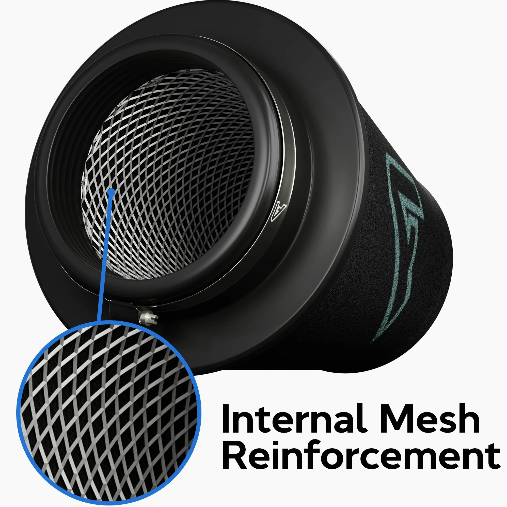 Filtech - Filtro de aire universal de cono de espuma con anillos reductores