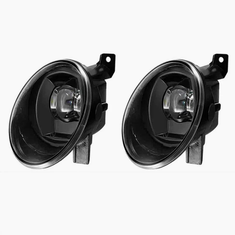 Genérico Luces Conducción 2 Luces Antiniebla LED De 30 W Y 8000 Lm Para VW Para Jetta Mk6 (2010-2014), Con Lente Canbus, Luz Diurna, 9006, 12 V(BLANCO)