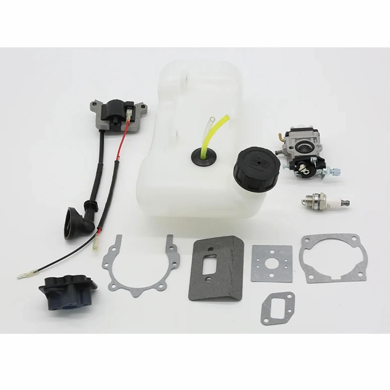 Sepkus para 43cc 52cc CG430 CG520 BC430 BC520 40-5 TL43, Kit de Juntas de Bobina de Encendido de carburador Recortadores de Motor Desbrozadora Desbrozadora