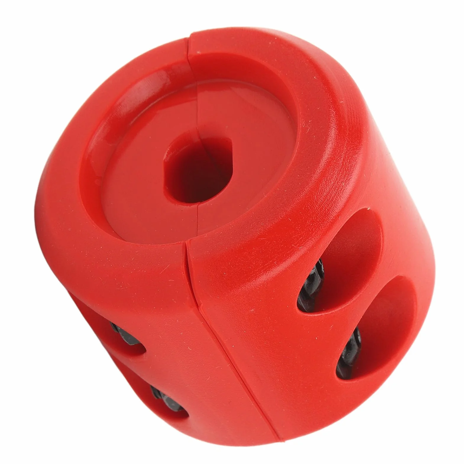 Tope de gancho para cable de cabrestante con llave hexagonal ATV, UTV, SUV, ORV o camión ORV (rojo)