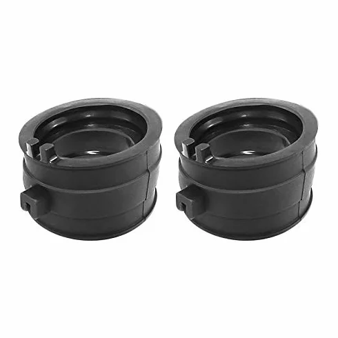 Adaptador de interfaz del colector de la ingesta de carburador para Honda Shadow VT600 VT750 Transalp XL600V XL650V DEAUVILLE NT 650 NTV600 NTV650 Tubo de admisión (Color : 2 Pieces)